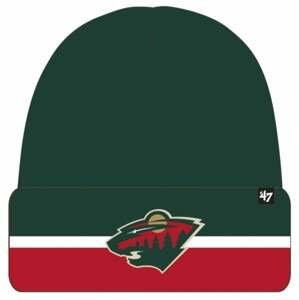 Minnesota Wild Split Cuff Knit Dark Green Hokejová čiapka