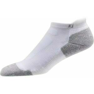 Footjoy Techsof Socks Rolltab Womens Ponožky White Grey/Blanc Gris S