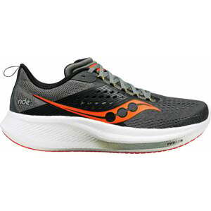 Saucony Ride 17 Mens Shoes Shadow/Pepper 43 Cestná bežecká obuv