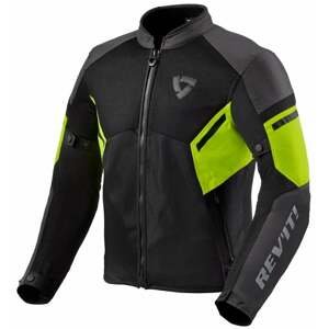 Rev'it! Jacket GT-R Air 3 Black/Neon Yellow S Textilná bunda