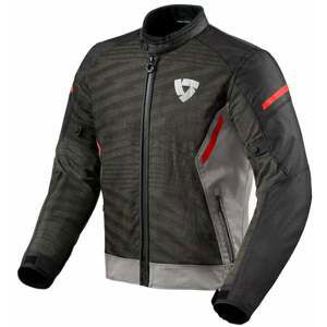 Rev'it! Jacket Torque 2 H2O Grey/Red XL Textilná bunda