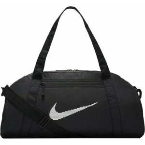 Nike Gym Club Duffel Bag Black/Black/White 24 L Športová taška