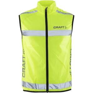 Craft Visibility Vest Yellow S Bežecká bunda