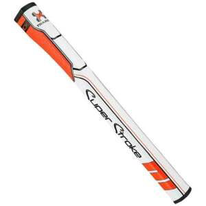 Superstroke Traxion Wrist Lock Grip Orange/White