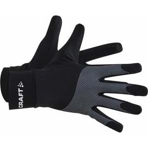 Craft ADV Lumen Fleece Black XL Bežecké rukavice