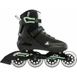 Rollerblade Spark 84 W Kolieskové korčule Black/Mint Green 36,5