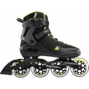 Rollerblade Spark 90 Kolieskové korčule Black/Lime 45,5