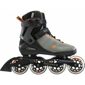 Rollerblade Sirio 90 Kolieskové korčule Anthracite/Orange 43