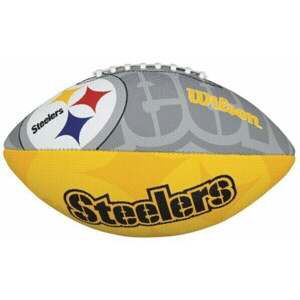 Wilson NFL JR Team Logo Football Pittsburgh Steelers