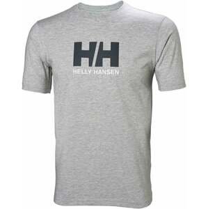 Helly Hansen Men's HH Logo Tričko Grey Melange XL