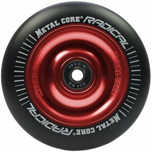 Metal Core Radical Kolieska na kolobežku Čierna-Červená