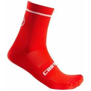 Castelli Entrata 13 Sock Red L/XL Cyklo ponožky