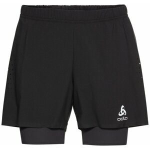 Odlo Zeroweight 2 in 1 Shorts Black S