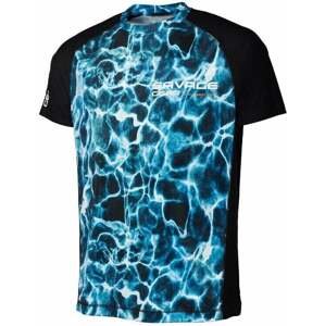 Savage Gear Tričko Marine UV T-Shirt Sea Blue XL
