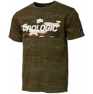 Prologic Tričko Bark Print T-Shirt Burnt Olive Green 2XL