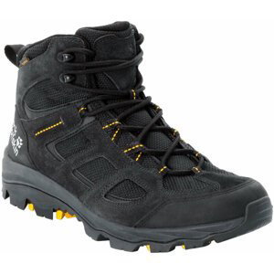 Jack Wolfskin Pánske outdoorové topánky Vojo 3 Texapore Black/Burly Yellow XT 42,5
