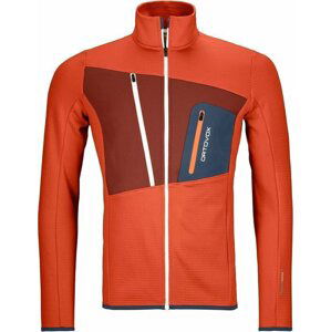 Ortovox Fleece Grid M Desert Orange S