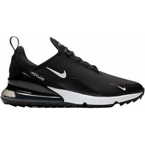 Nike Air Max 270 G Golf Shoes Black/White/Hot Punch 44