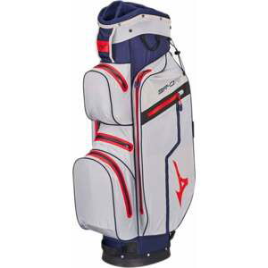 Mizuno BR-DRI Waterproof Blue/Silver/Red Cart Bag