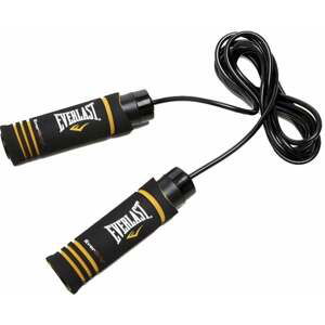 Everlast Evergrip Weighted Jump Rope Čierna Švihadlo