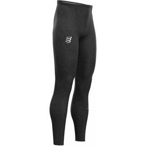 Compressport Run Under Control Full Tights Black T1 Bežecké nohavice/legíny