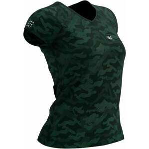 Compressport Training T-Shirt Camo Premium Silver Pine M