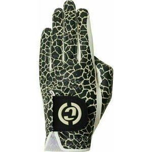 Duca Del Cosma Design Pro Womens Golf Glove Left Hand for Right Handed Golfer White/Giraffe S