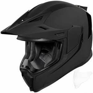 ICON - Motorcycle Gear Airflite Moto™ Rubatone Black S Prilba