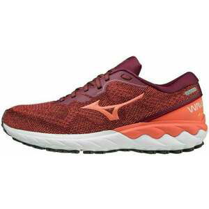 Mizuno Wave Skyrise 2 Tawny Port/Living Coral/Evening Primrose 36,5 Cestná bežecká obuv