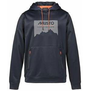 Musto Outdoorová mikina Land Rover Hoodie Navy 3XL