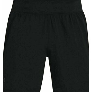 Under Armour UA SpeedPocket 7'' Shorts Black/Reflective 2XL Bežecké kraťasy