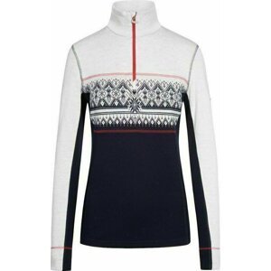 Dale of Norway Moritz Basic Womens Sweater Superfine Merino Navy/White/Raspberry L