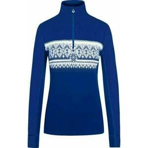Dale of Norway Moritz Basic Womens Sweater Superfine Merino Ultramarine/Off White S Sveter