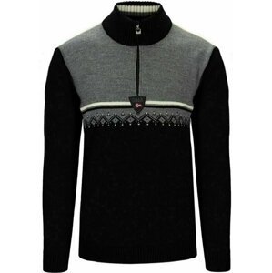 Dale of Norway Lahti Mens Knit Sweater Black/Smoke/Off White L