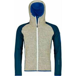 Ortovox Outdoorová mikina Fleece Plus Classic Knit M Petrol Blue M