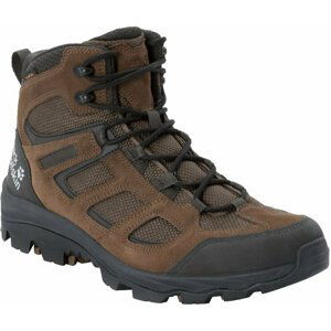 Jack Wolfskin Pánske outdoorové topánky Vojo 3 Texapore Mid Brown/Phantom 42