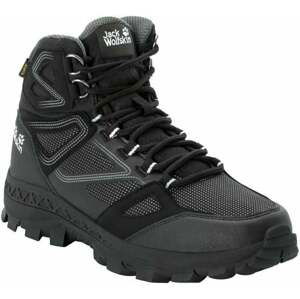 Jack Wolfskin Dámske outdoorové topánky Downhill Texapore Mid W Black/Grey 42,5