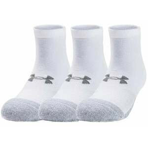Under Armour UA Heatgear Low Cut 3pk Ponožky White XL