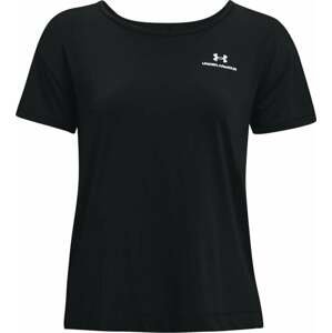 Under Armour UA W Rush Energy Core Black/White XS Bežecké tričko s krátkym rukávom