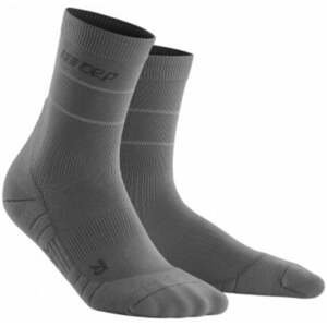 CEP WP5C2Z Compression Mid-Cut Socks Reflective Grey V