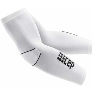 CEP WS1A02 Compression Arm Sleeve L2 White-Black S Bežecké návleky na ruky