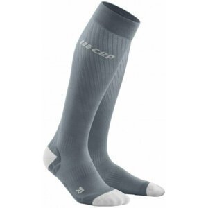 CEP WP40JY Compression Tall Socks Ultralight Grey/Light Grey IV
