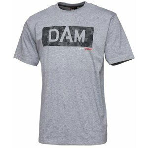 DAM Tričko Camovision Logo Tee Grey M