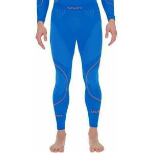 UYN Pánske termoprádlo Evolutyon Man Underwear Pants Long Lapis Blue/Blue/Orange Shiny 2XL