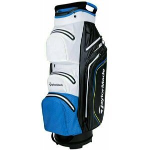 TaylorMade Storm Dry White/Black/Blue Cart Bag