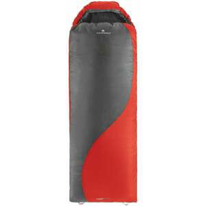 Ferrino Yukon Pro SQ Sleeping Bag Left Zip Red