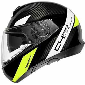 Schuberth C4 Pro Carbon Avio Yellow 2XL Prilba