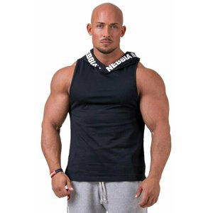 Nebbia No Excuses Tank Top Hoodie Black L