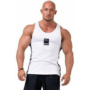 Nebbia Tank Top Your Potential Is Endless White 2XL Fitness tričko