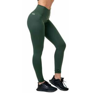 Nebbia Classic Hero High-Waist Leggings Dark Green XS Fitness nohavice